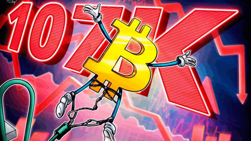 Bitcoin price falls
