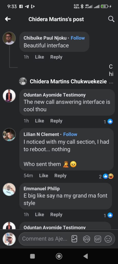 Facebook Group Screenshot 2