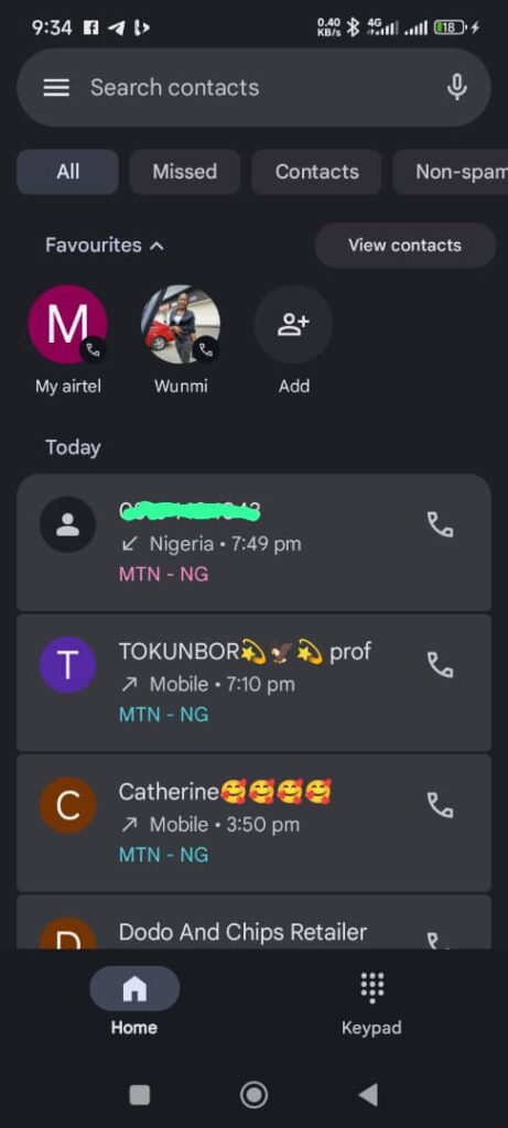 Phone Call UI