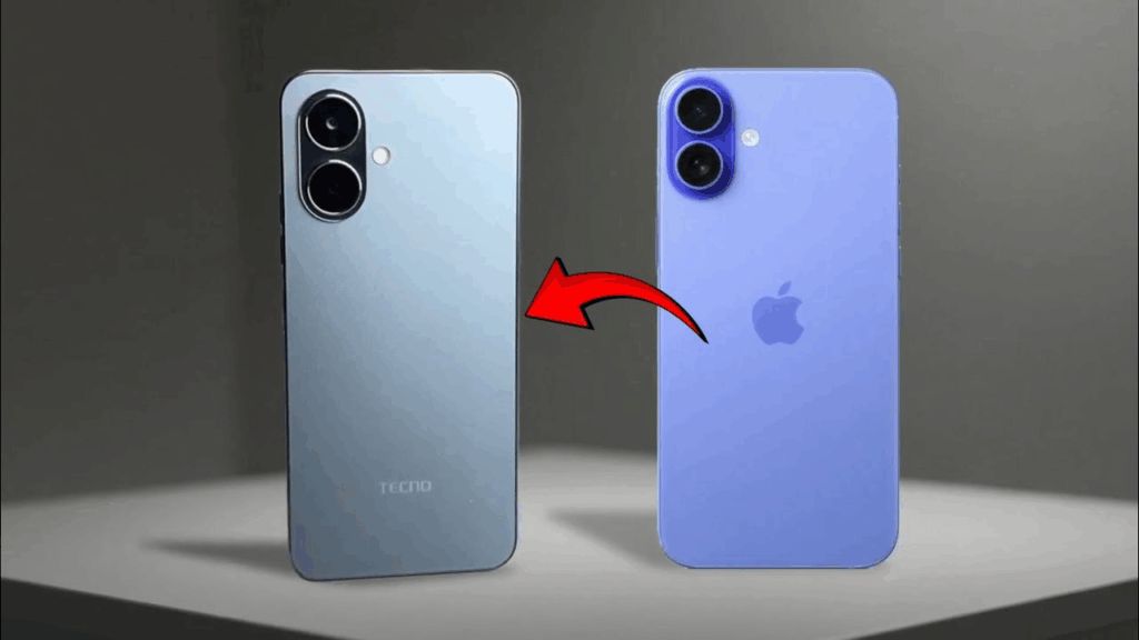 Tecno Pop 10 vs iphone 16 pt1