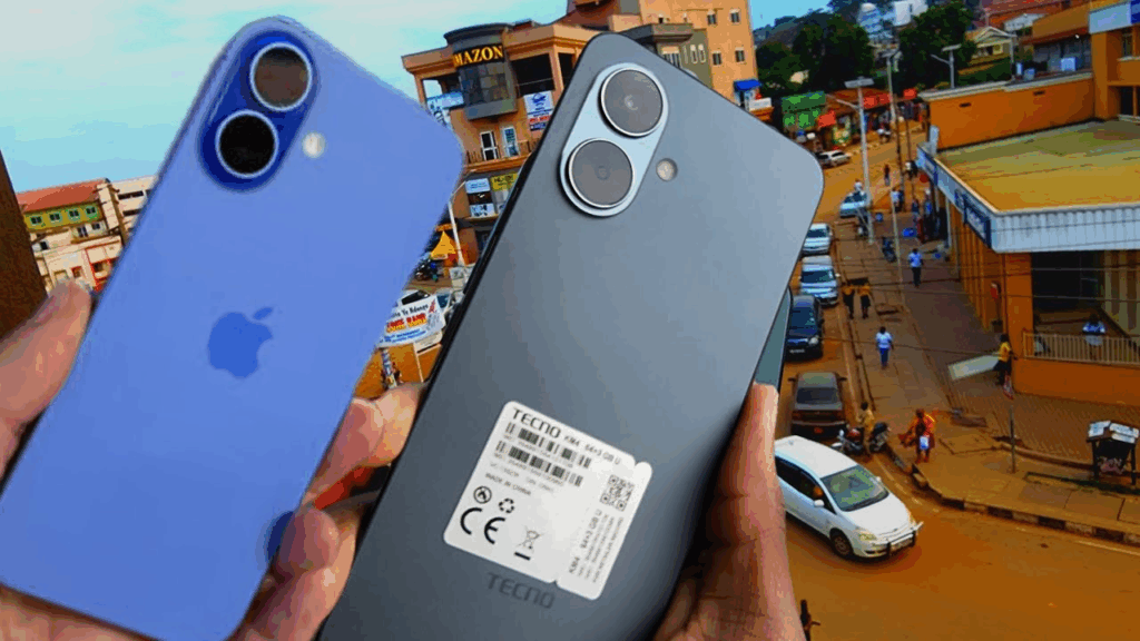 Tecno Pop 10 vs iphone 16 pt2